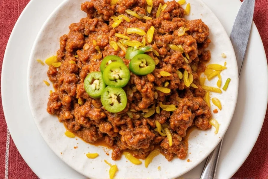 Simmering mole sauce