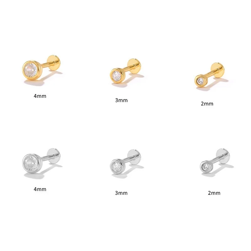 

Fashion cute women jewelry gold plated 925 sterling silver big statement earrings