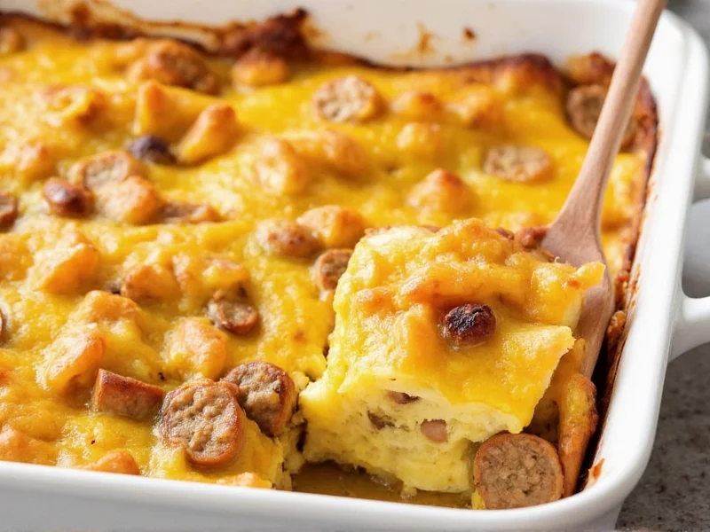 Perfect Egg Sausage Breakfast Casserole Recipe
