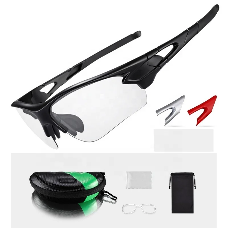 

OEM Wholesale Fashion Men Women Anti-fog Lens Photochromic Glasses Polarized Sports Eyewear Cycling Glasses