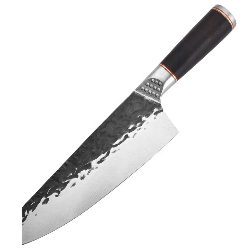

7'' Serbian kitchen knives high carbon steel Japanese kiritsuke sashimi sushi fish knife professional handmade forged chef knife