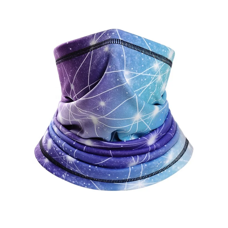 

ZOYOSPORT Cycling Warm Mask Starry Sky Series Ski Mask Anti-cold Face Protection Windproof Ski Collar, Printing