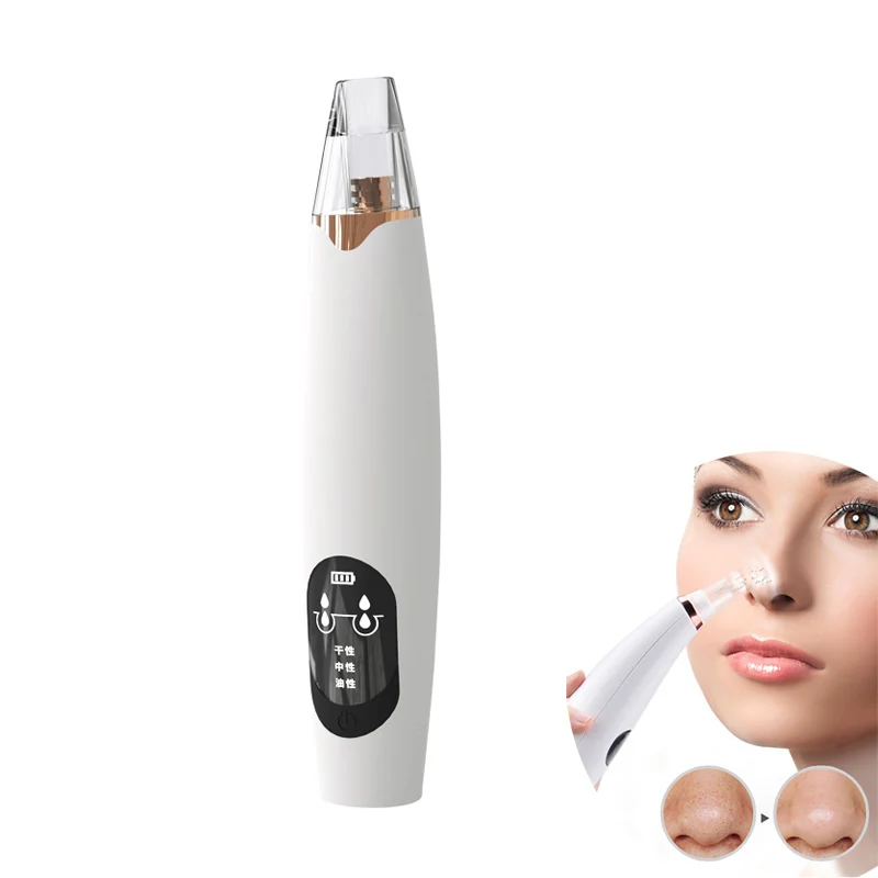

Home Use Portable Pore Cleaner Blackhead Spot Acne Remover Device, White