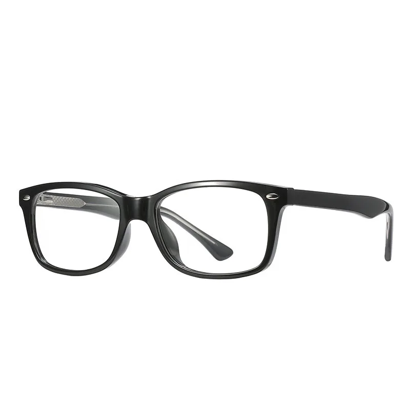 

New product for 2021 fashion rivet design classic glasses myopia tr90 frame optic glasses anti blue light glasses