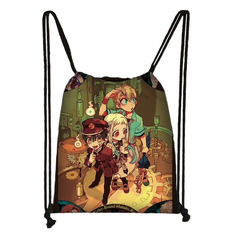 

Amazon Bestsell 2021 Custom Foldable Bag Anime Decorated Drawstring Product Bags, 11colors