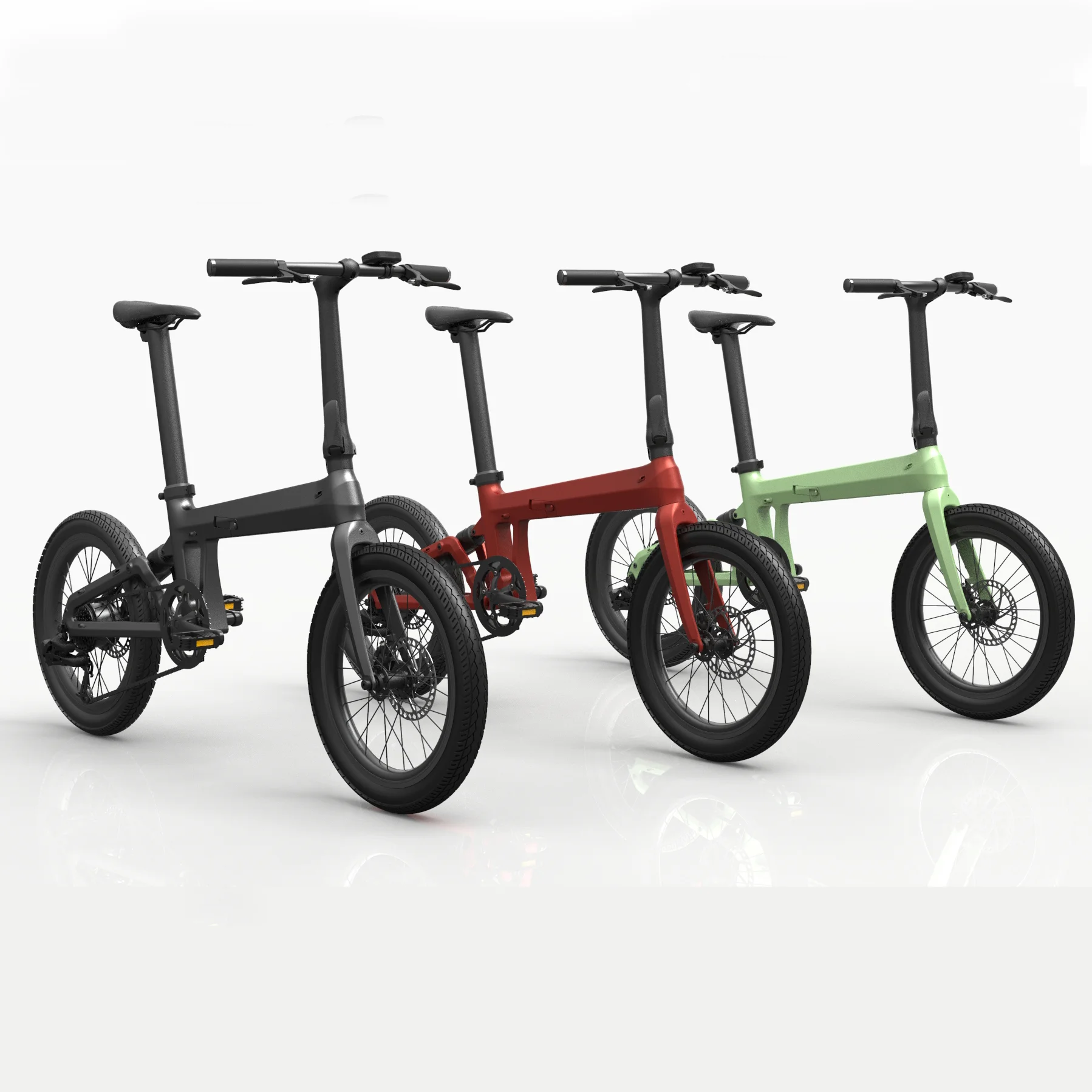 

Affordable 20 Inch 350W High-Speed Motor Lightweight Foldable Electric Bike Carbon Electric Bicycle 20 Inch Foldable e Bike