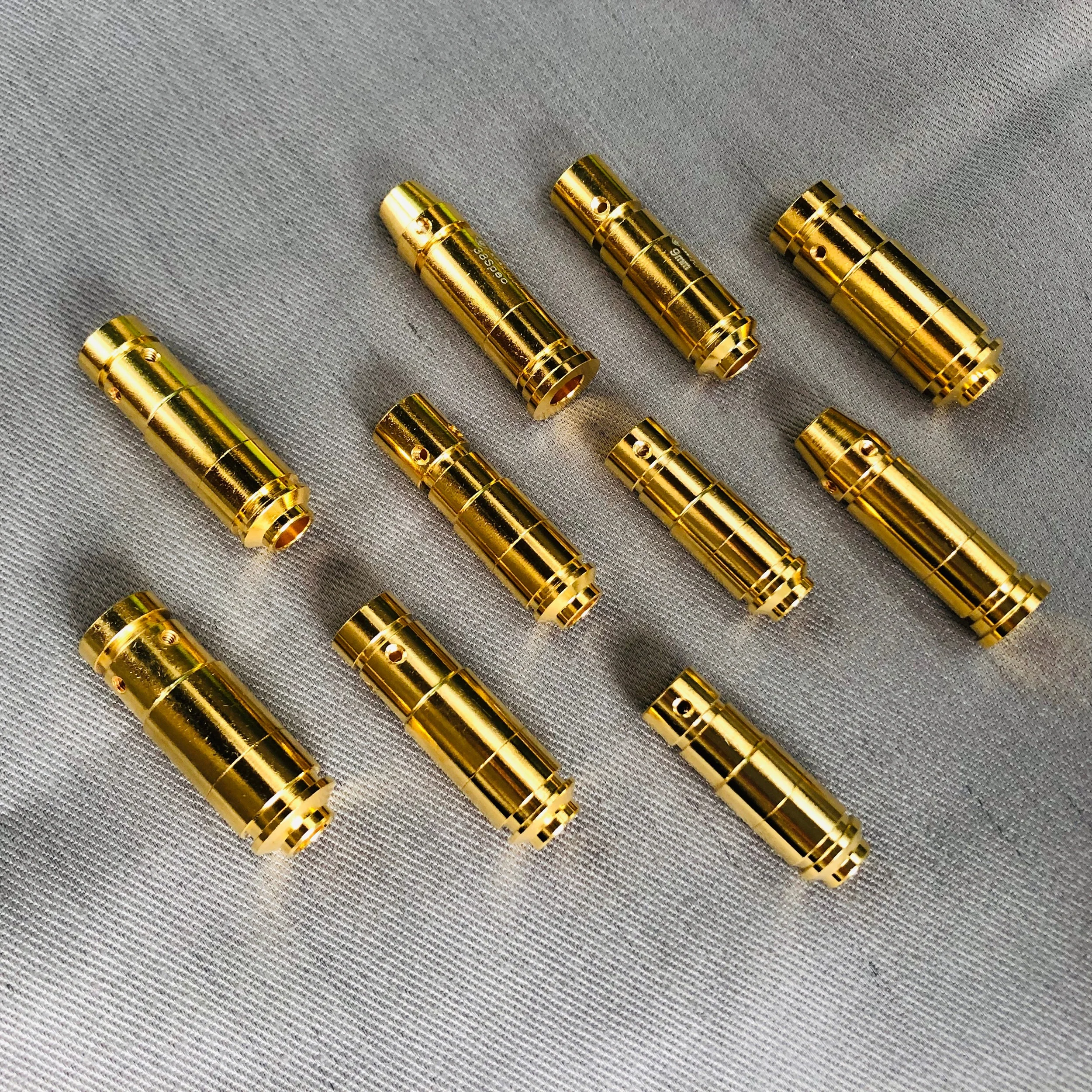 

9mm/380ACP/38Spec/223Rem/40S&W/45ACP/308Win/12Gauge training cartridge laser bullet for electronic target shooting simulation