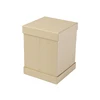 Simple document box shape packaging brown kraft paper box
