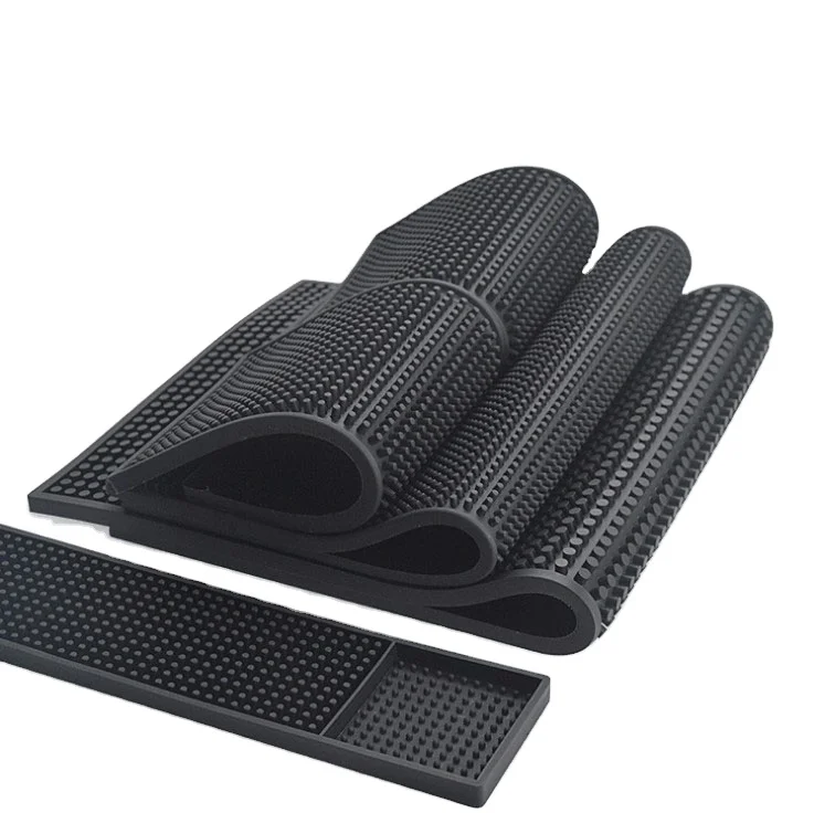 

New design manufacturer logo with Eco-friendly bar mat, 10 colors