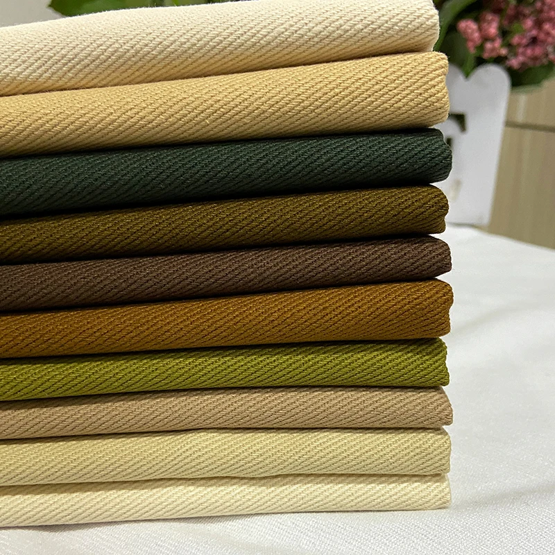 

Guangzhou Manufacturer 300gsm 10S Washed 100% Cotton Twill Fabric for Workwear/Hat