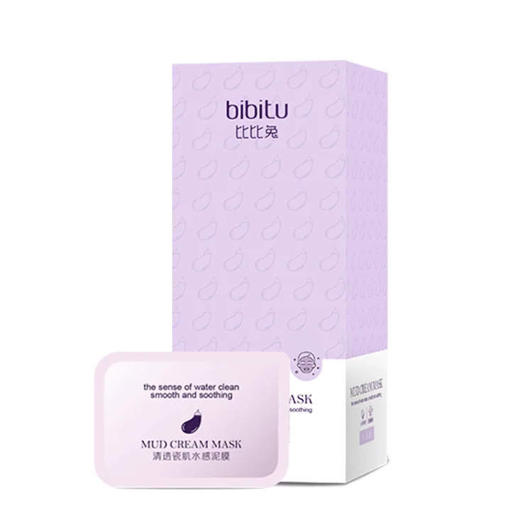 

Vente chaude chinoise belle habitude-masque d'argile de sens de l'eau de peau de porcelaine claire