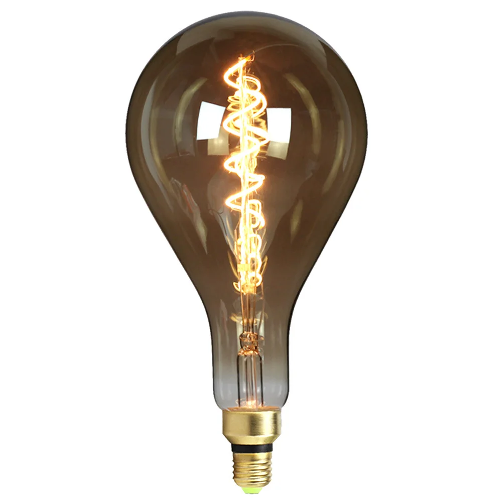CE ROHS Alien ps52 A160 e27 240V 120V 4w Oversize Led Smoky Filament Bulb