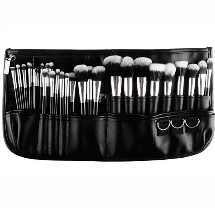 

Factory accpet custom PU High quality make up bag durable Cosmetic Bag for women, Black