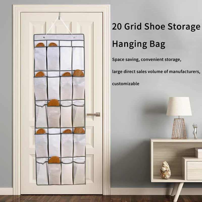 

Non-woven Fabric Fashion Wholesale Household Over The Door Shoe Storage Organizer