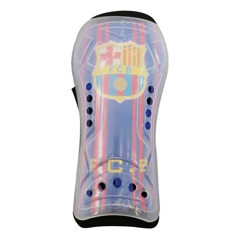 

Wholesale Custom Team Logo Football protective gear Shin Pads FCB Factory