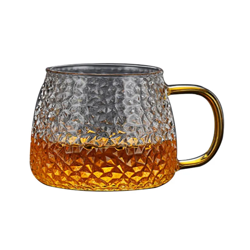 

Home Office Coffee Glass Mug High Borosilicate Glass High Quality Glass Tea Cup 300ml