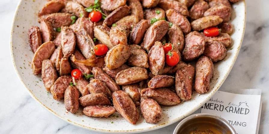 Bowl of homemade Greek meat seasoning