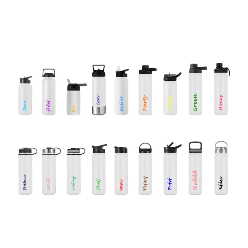 

Stainless Steel Water 500ml Bottle like Designed Lids Keeps Liquids Hot or Cold With Handle Island style TVshow bottle, Customized color