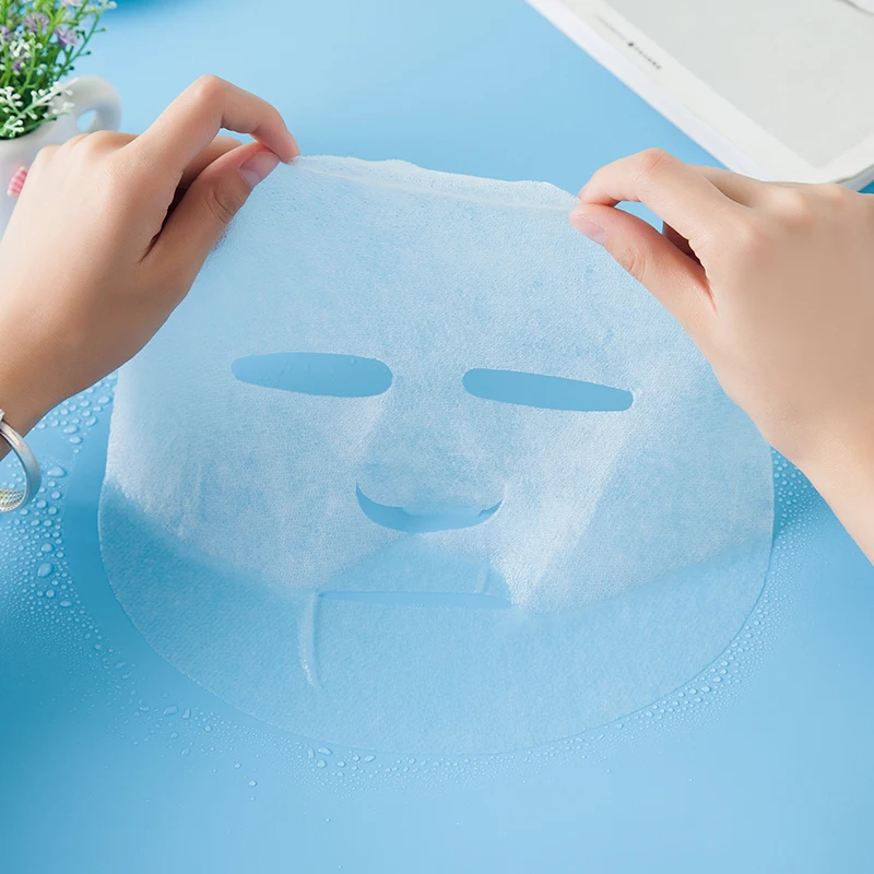 

manufacturer direct sell acial light mask paper slik mask face paper