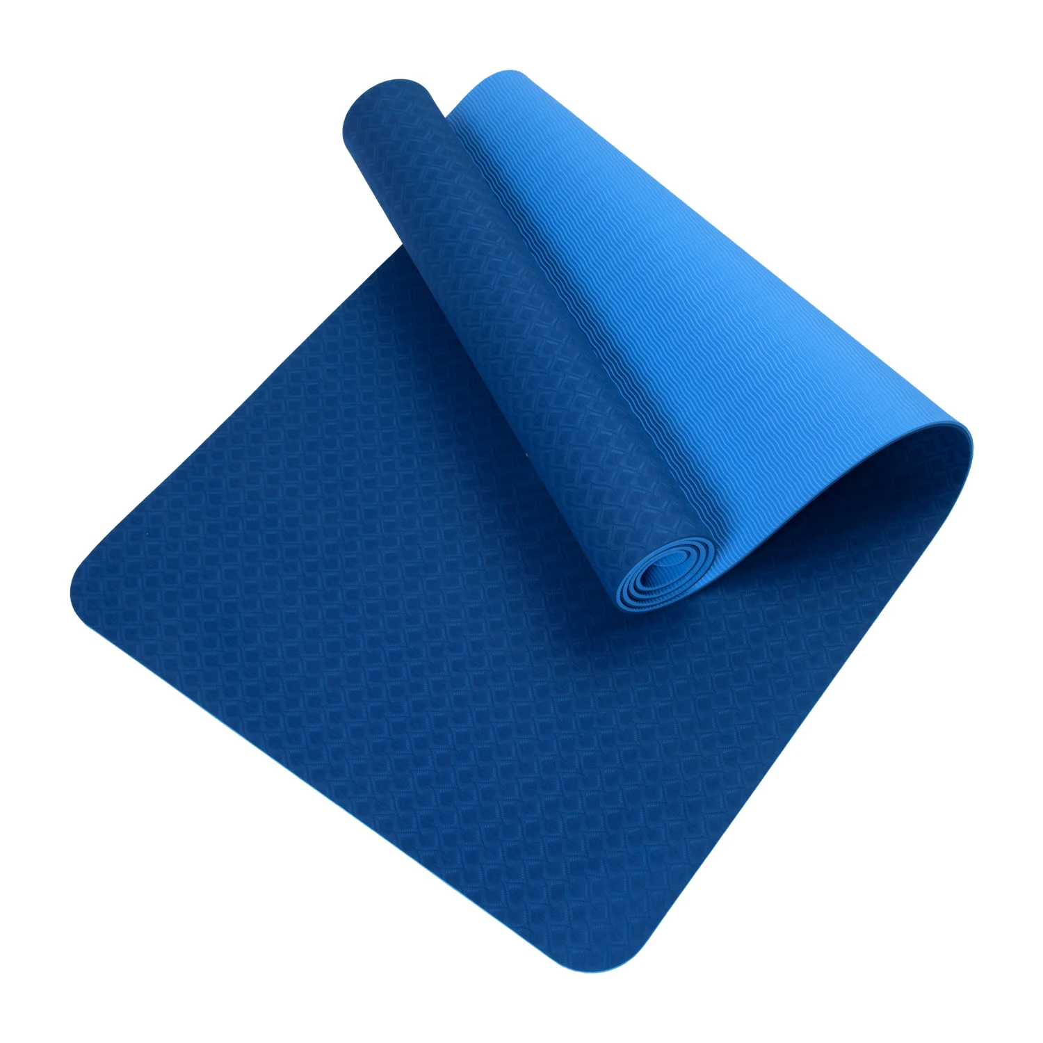 

Bohanson High quality custom image printed Eco Friendly TPE yoga mat, Customized color