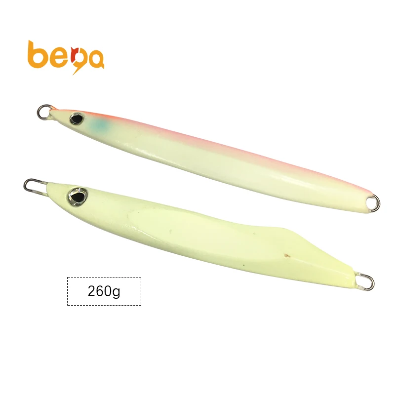 

100g 120g 160g 200g 260g Metal Jigging Lead Head Fishing Foil Weights Sinker 3d eye Artificial Lures Jigs Molds, Orange/pink/yellow/blue/white/green ,customizable