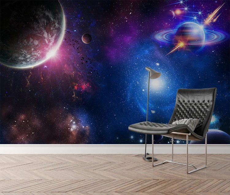 3D Nebula Outer Space Universe  Wallpaper Full Wall Mural Photo Printed Home Dec 