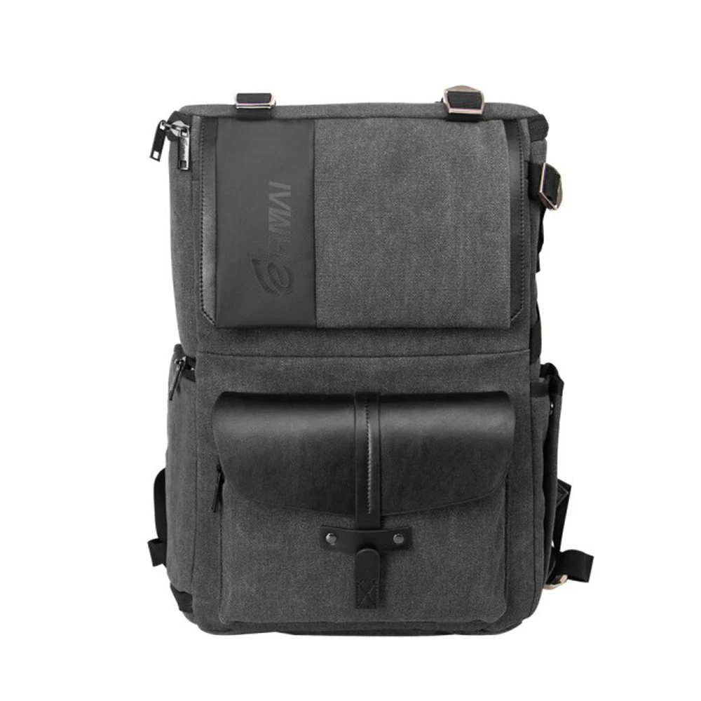 

Eirmai canvas camera backpack, Gray