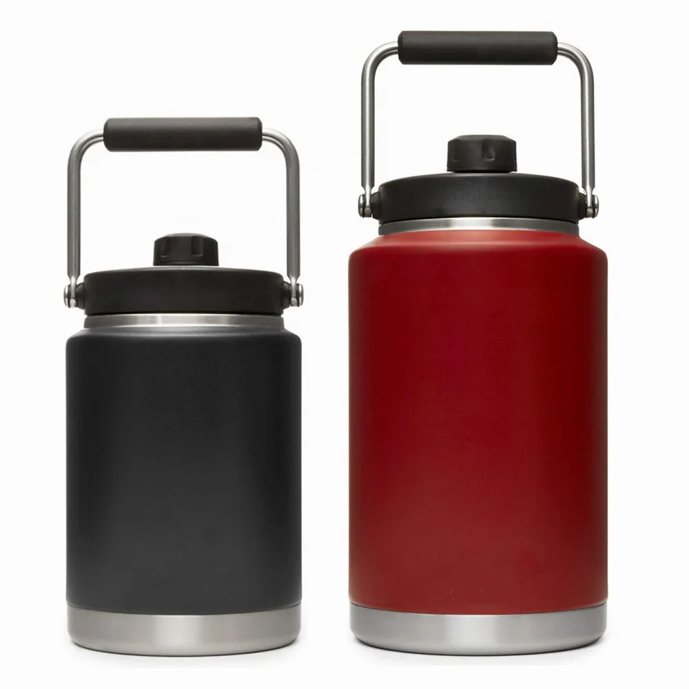 Bpa Free Custom Logo Vacuum Insulated Stainless Steel 1 Gallon Water