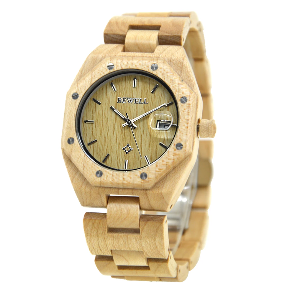 

Wholesale factory Men's wood Watch Luxury Watch with square ring