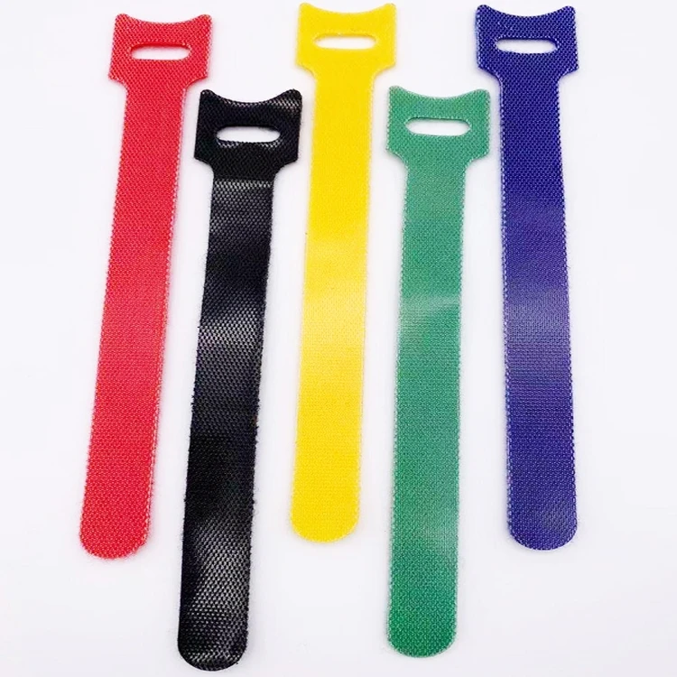 

Hot Sale Multifunctional Flexible Self Locking Reusable Hook And Loop Cable Tie, Customizable
