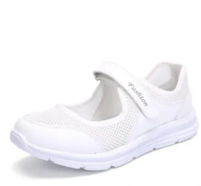 
XEY002 breathable flat mother mesh ladies sports shoes 