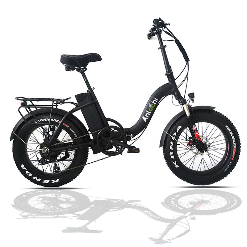 

ANLOCHI Classic design ultra long range 20inch 48v 1000W Folding Ebike mini foldable e bike electric fat bike