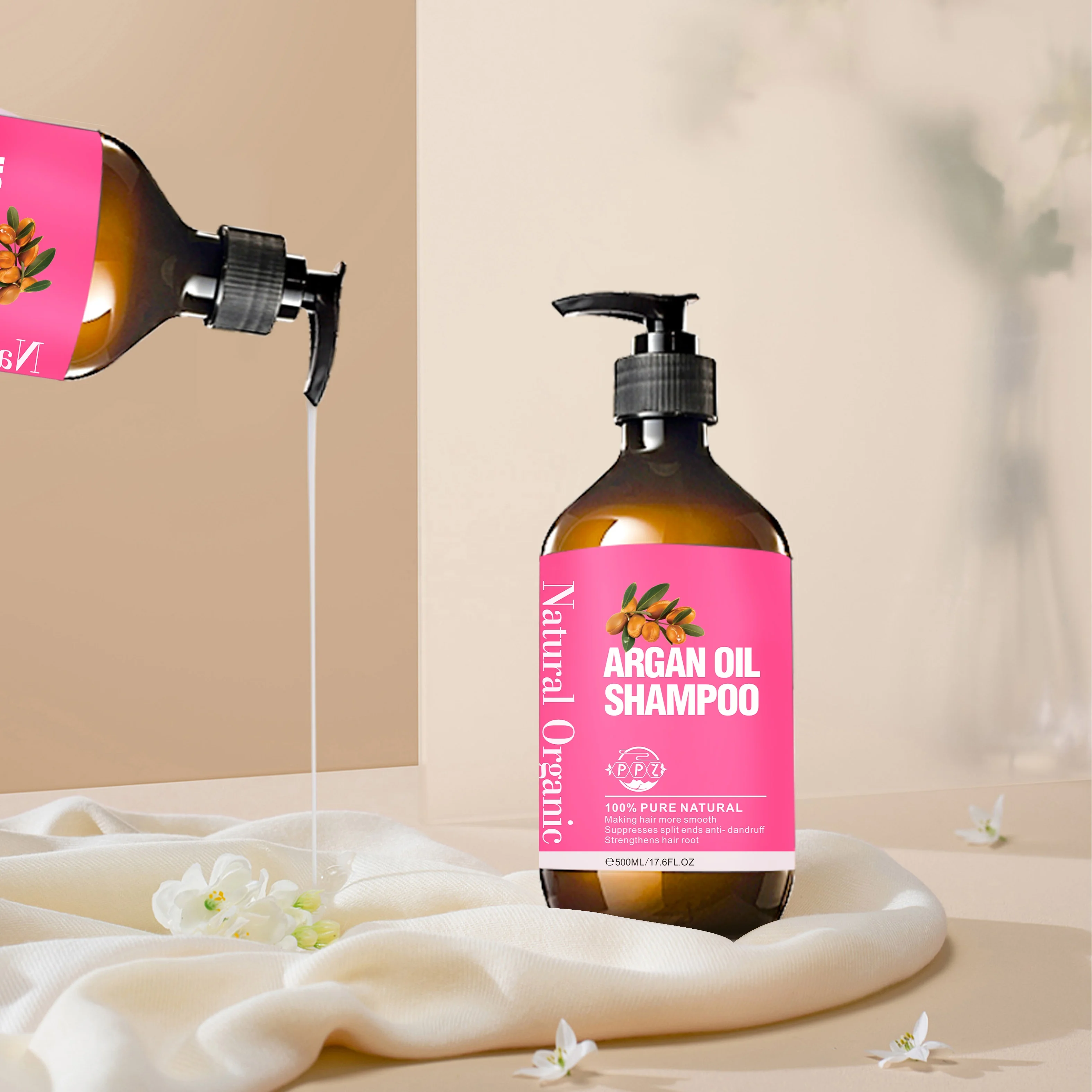 

Moisturizing Shampoo Manufacturer Private Label Organic Argan Shampoo Natural Long Lasting Shampoo With Argan Oil