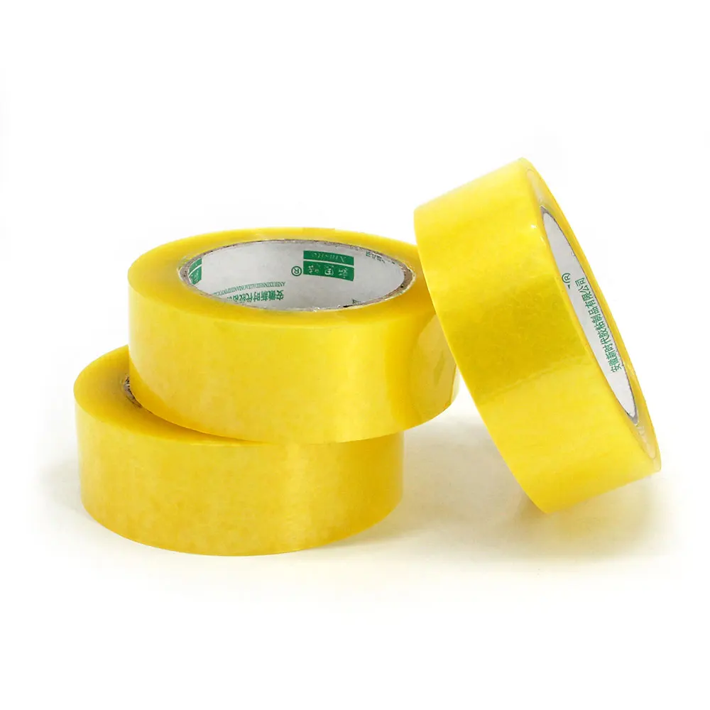 

Factory Direct Custom Yellowish Waterproof OPP Tape for Packaging and Shipping