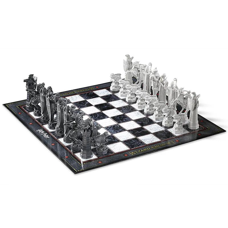

Harry Potter chess set Wizard Chessboard