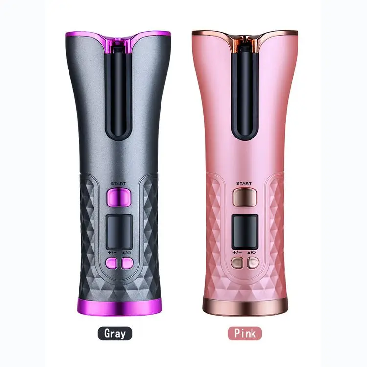 

Hair Curler, Cordless Hair Curler Portable Ceramic Barrel, Automatic Hair Curler 4 Adjustable Temperature & Timer Setting RY001, Customised