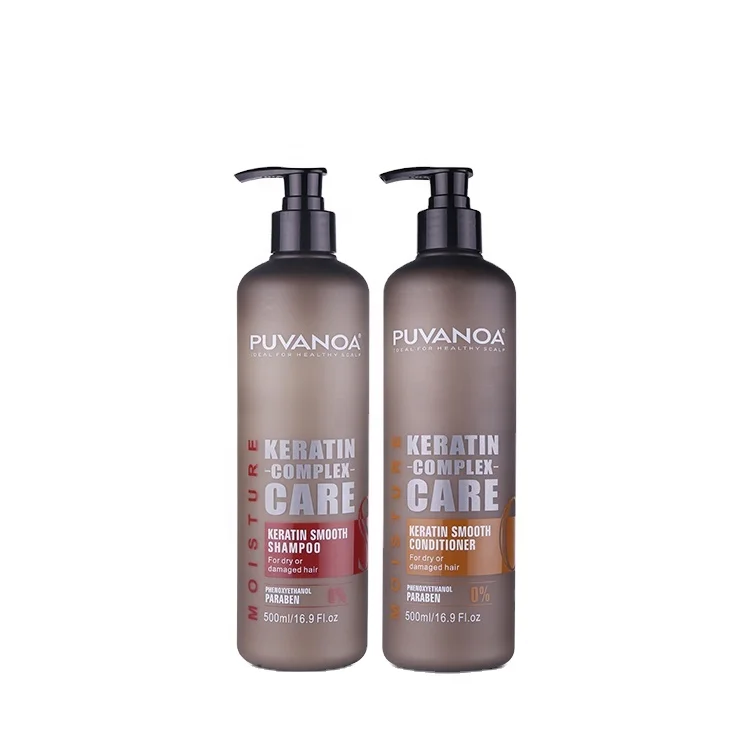 

Puvanoa Best seller Natural Professional Keratin Private Label Wholesales hair shampoo