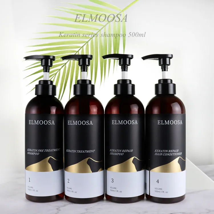 

Wholesale Custom Logo repair Hydrating & Restorative Keratin Hair shampoo olive essence hair care shampoo