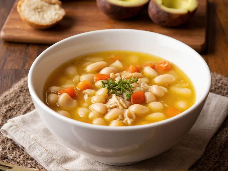 Chicken Soup with Beans: Recipe & Benefits
