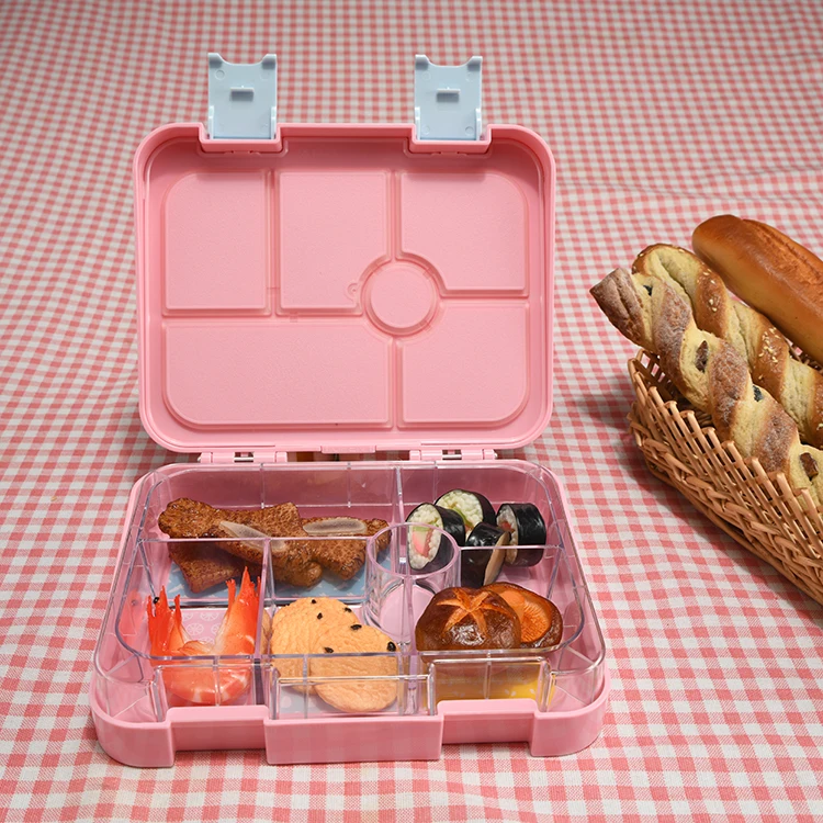 

Plastic kids lunch box tritan baby material tray bpa free leak proof silicone sealing ring bento boxes, Customized pantone color