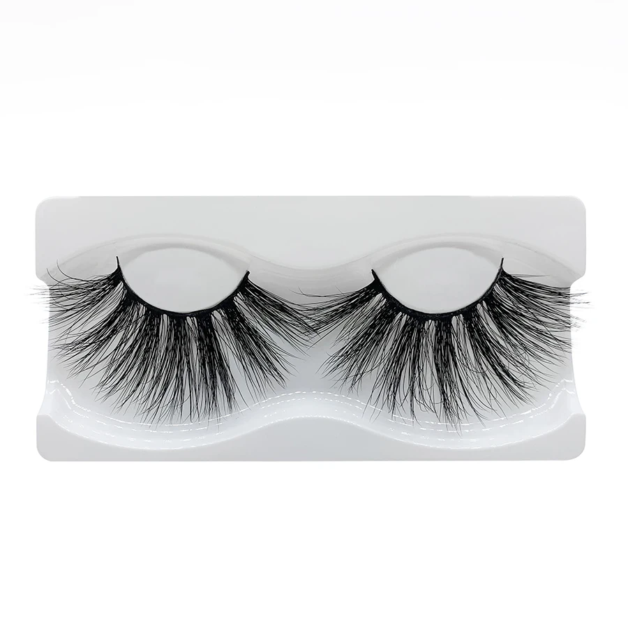 

25mm False Eyelashes Natural 3D Mink Eyelashes Crossing Mink Lashes Hand Made Natural False Lashes, Black