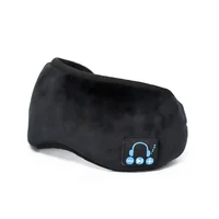 

Bluetooth Wireless Sleeping Headsets Eye Cover Built-in Speakers Microphone Music Air Travel for iPhone