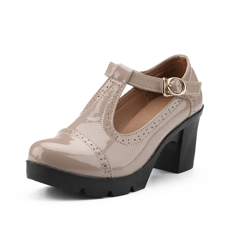 

2019 nueva llegada bling cow split T-strap de cuero 6.5cm zapatos elegantes para mujer