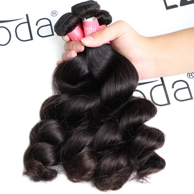 

12A Grade Unprocessed Loose Wave Bundles Brazilian Raw Virgin Cuticle Aligned Human Hair Bundles For Black Women Raw Hair Vendor
