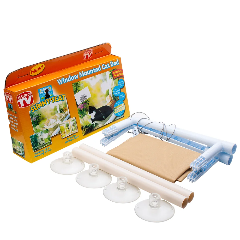 

New Amazon wholesale pet window sucker cat hammocks, As picture