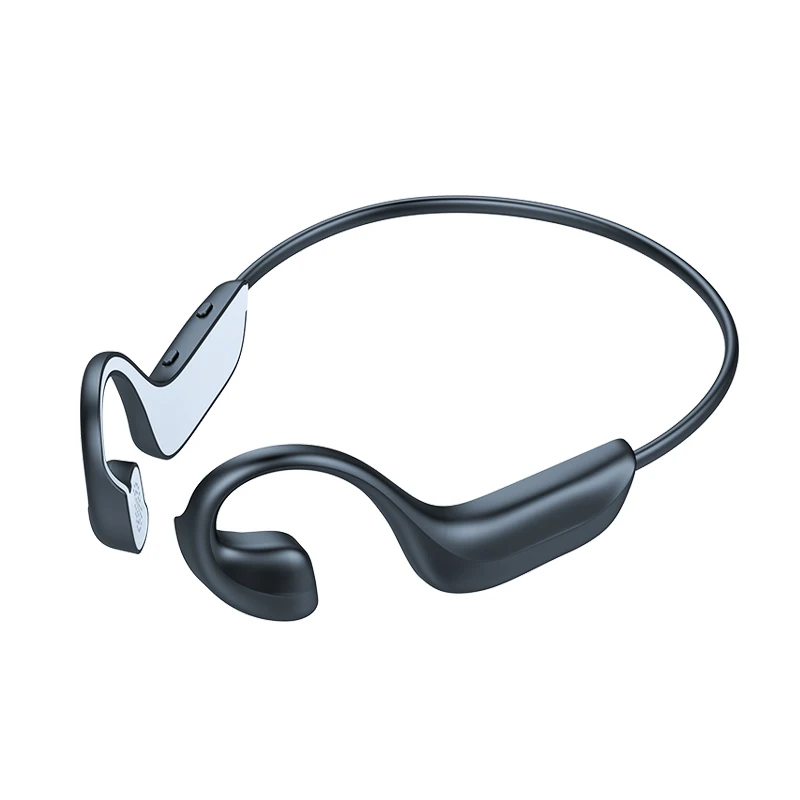 

Factory in stock wireless blue tooth earphone sport bone conduction headphone, Black