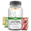 Customize Logo Natural CBD Gummy Bears Candy Hemp Gummies 500mg 10mg per Bear with private label packaging