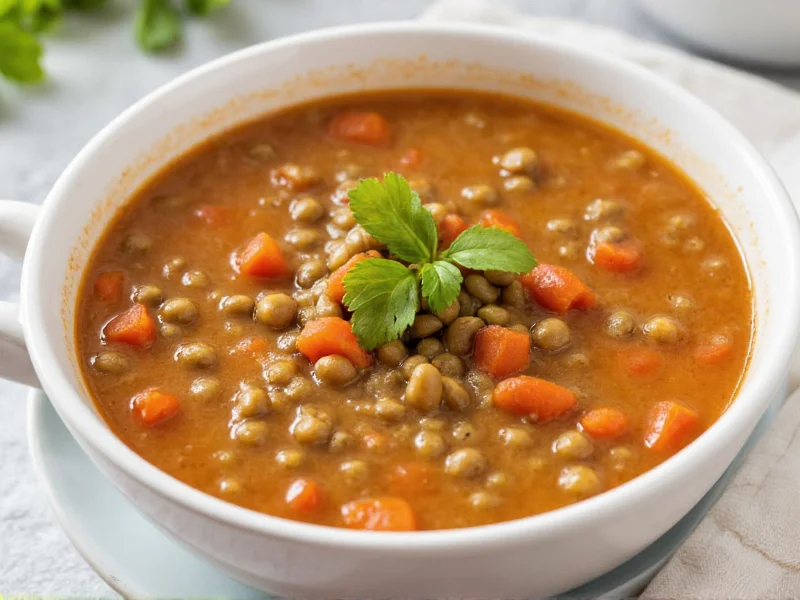 Lentil Soup Calories: Complete Nutritional Breakdown