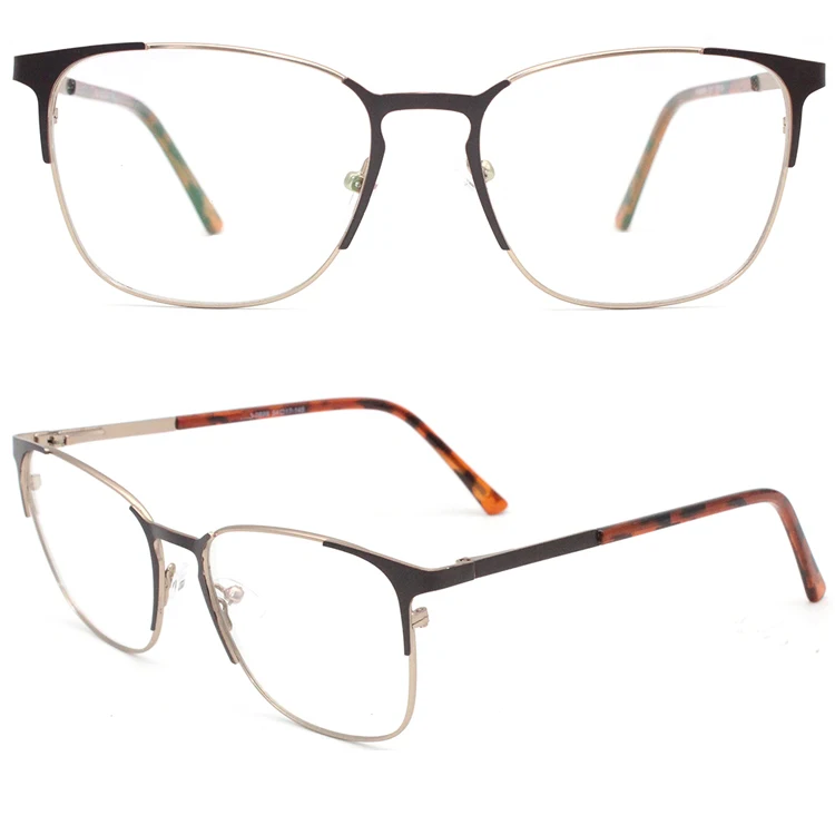 Europe Eyeglasses Frames Classic Metal Optical Fashion Women Eye