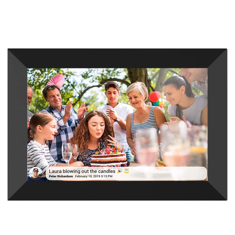 

Black Friday 8 10.1 inch wifi Cloud android touchscreen digital photo picture frame with frameo app